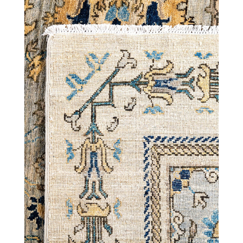 Serapi One-of-a-Kind 5' 9" X 8' 7" Hand Knotted Area Rug