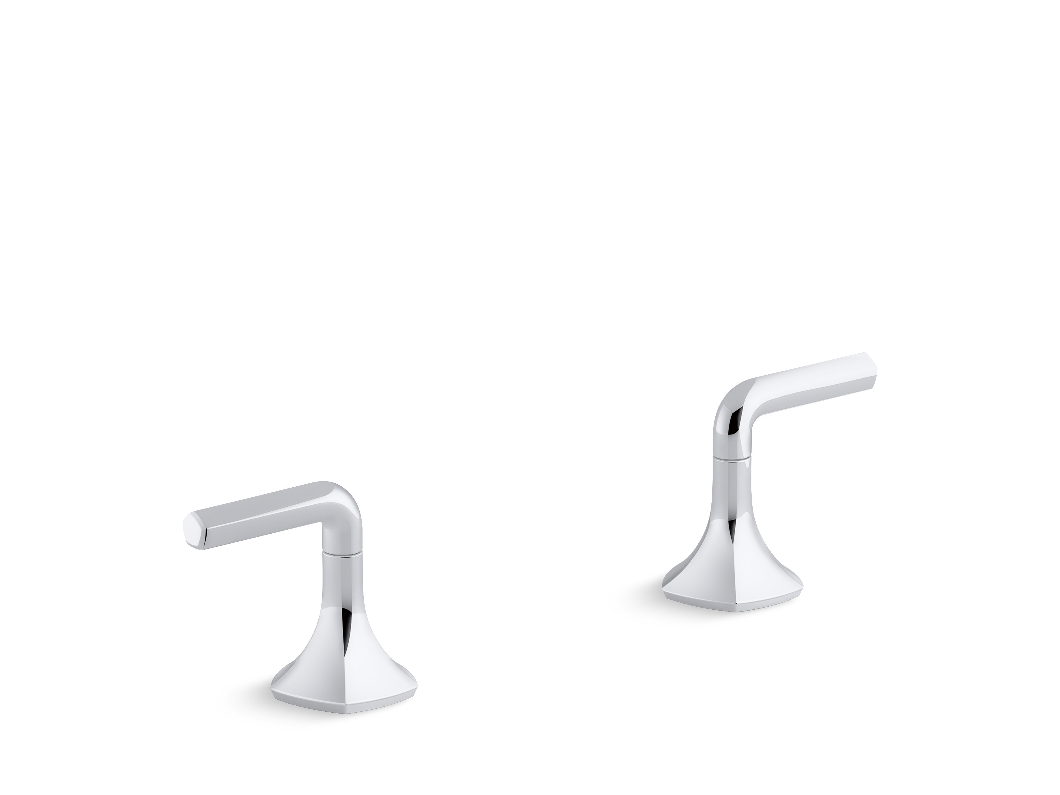 Kohler Occasion Lever Bathroom Sink Faucet Handles, 3.56