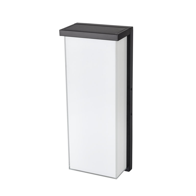 Krishav Integrated LED Outdoor Wall Sconce, 20" H x 8" W x 5" D