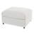 2 Chenille Sofa with Ottoman (Beige)