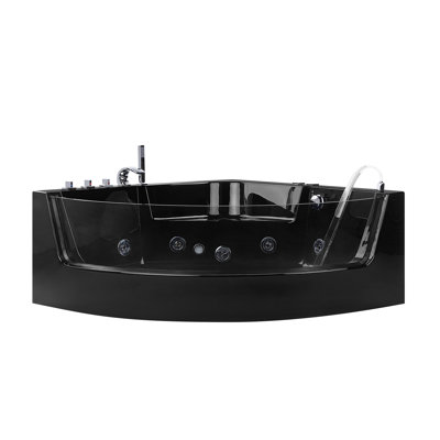 Sistrunk 190mm x 135mm Corner Acrylic Bathtub with Tap