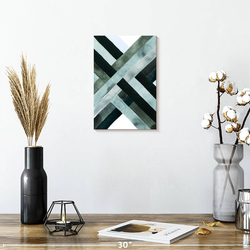 Avery Watercolor Weave II, 12" H x 8" W
