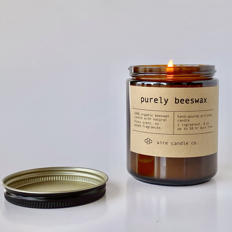 Bougie purement cire d'abeille