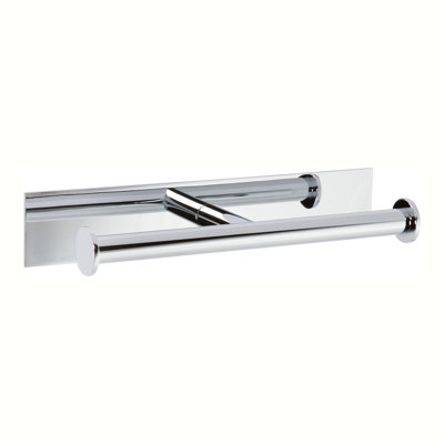 Surface Open Double Toilet Paper Holder