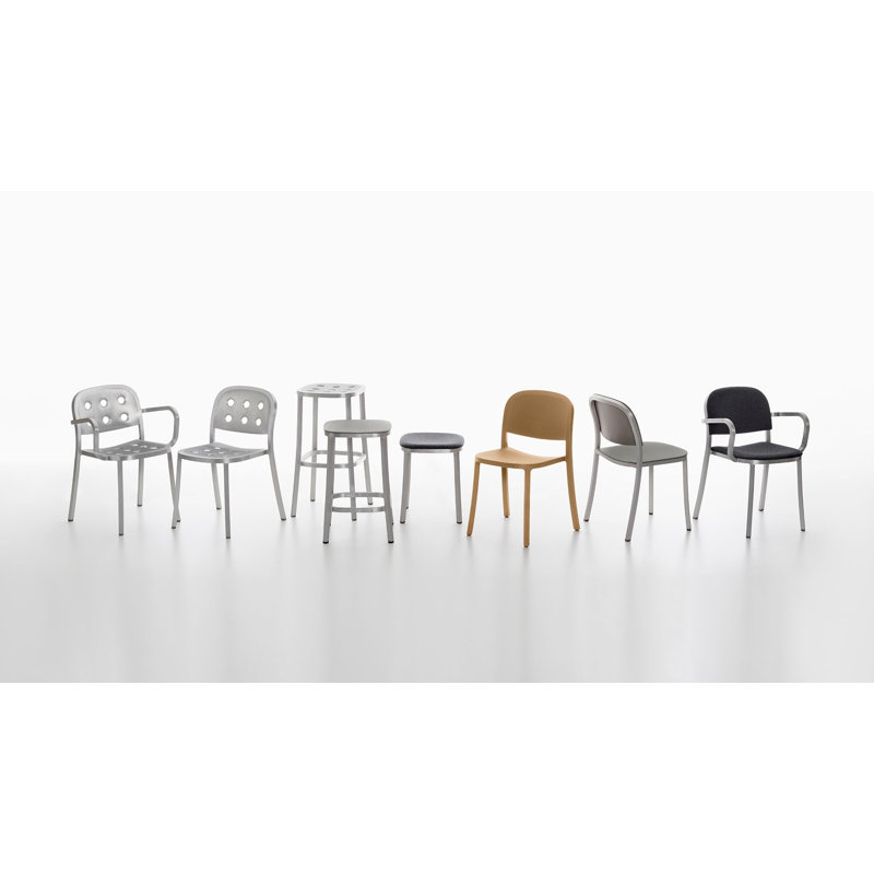 1 Inch Reclaimed Stacking Chair by Jasper Morrison, Sand