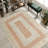 Modern Floral Themed Non Woven Thin Printed Rug Perfect for Enhancing Your Living Room or Bedroom Decor with a Subtle Touch of Elegance-127372796