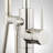 Lexia Floor Mounted Tub Filler Faucet and Valve with Stops-116133503