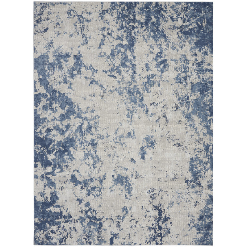 Abstract Indoor Rug, Rectangle 7'10" x 10'6"
