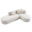 Canapé modulaire de style contemporain Boneless-1540662554