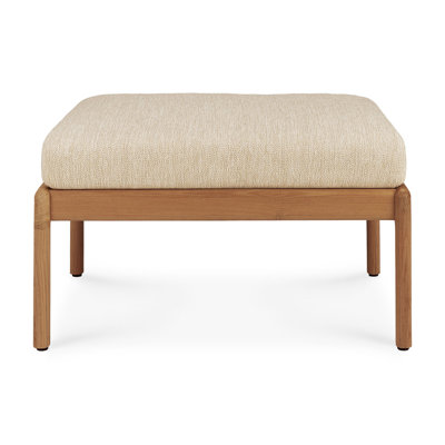 Jack Outdoor Teak Ottoman