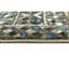 Tapis gris / beige / bleu en polypropylène tissé à la machine Southwestern-825711700