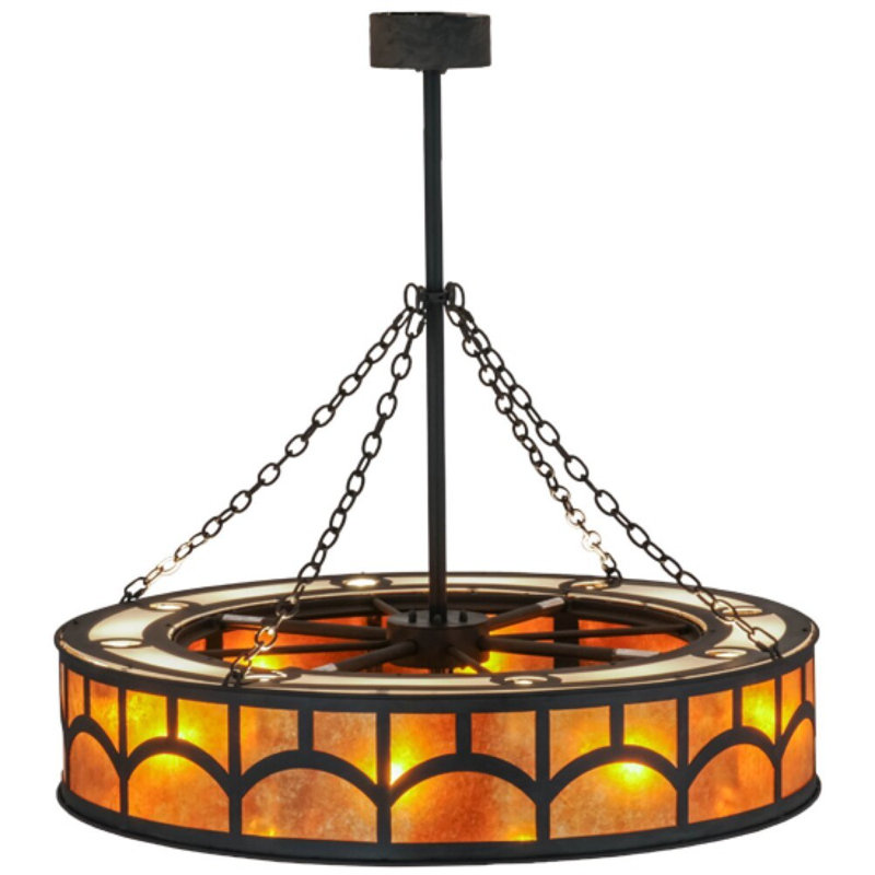 Mission Downrod Ceiling Fan