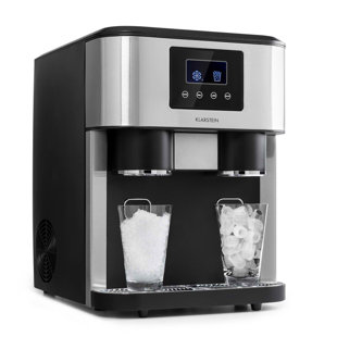 Icefestival Cube, Ice Cube Maker, 400W, 1.9l, 20kg / 24h Ice mould: Cube, Silver