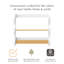 Lido Wave Book Rack-257622492