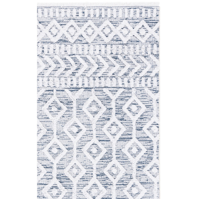 Tapis géométrique Buz Performance, Rectangle 5 pi x 7 pi 7 po