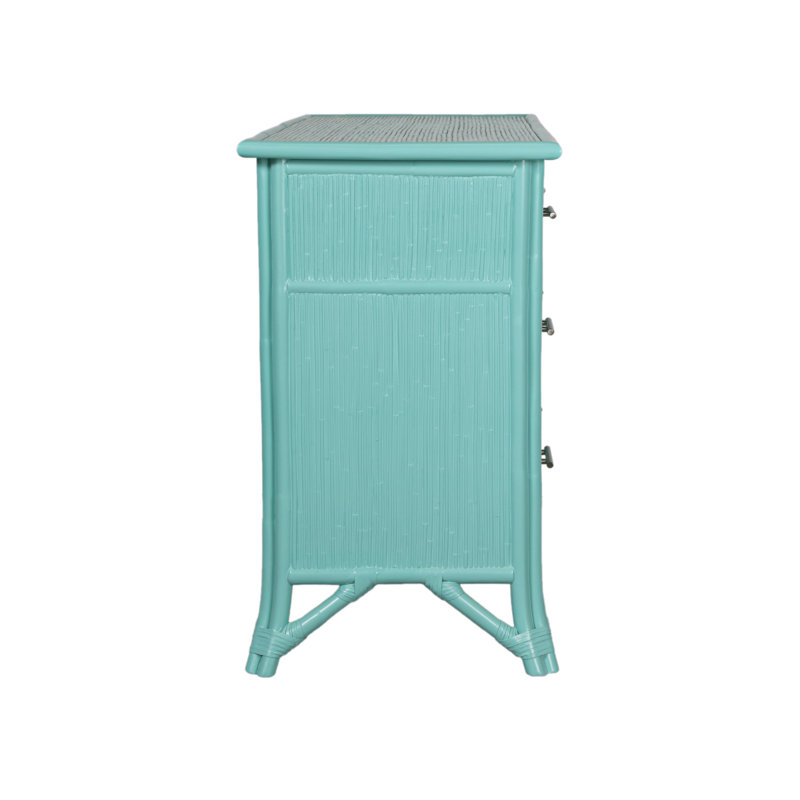 Bermuda 6 - Drawer Dresser, Turquoise