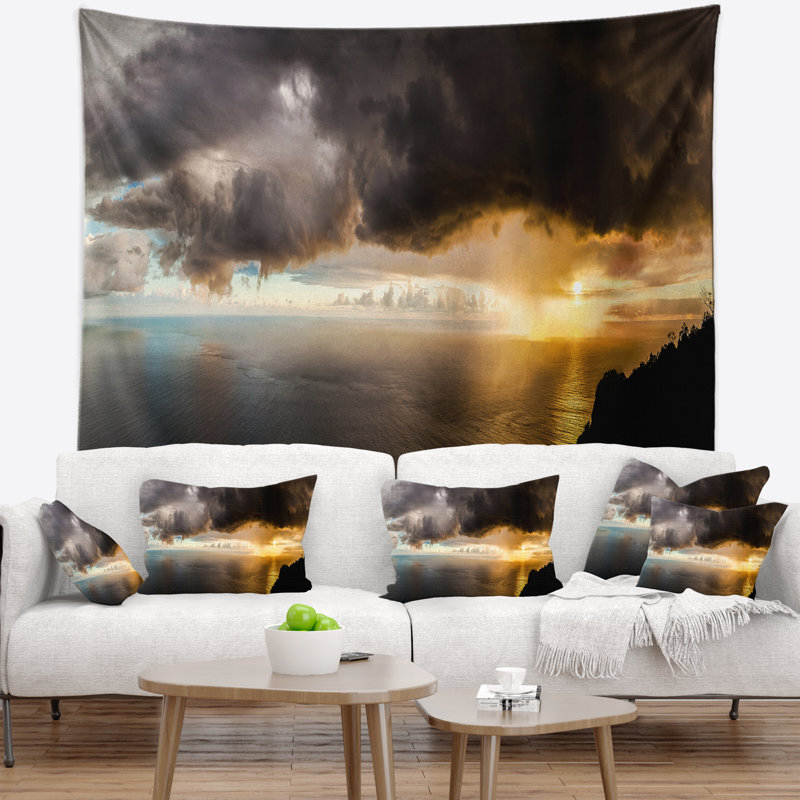 Polyester Tapestry, 50" H x 60" W