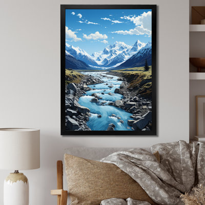 «Babetta Canada Kluane National Park I», reproduction sur toile