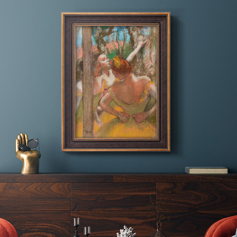 Degas Dancers 1896 - reproduction de cadre photo, H 27 po x l 18 po x P 2,5 po