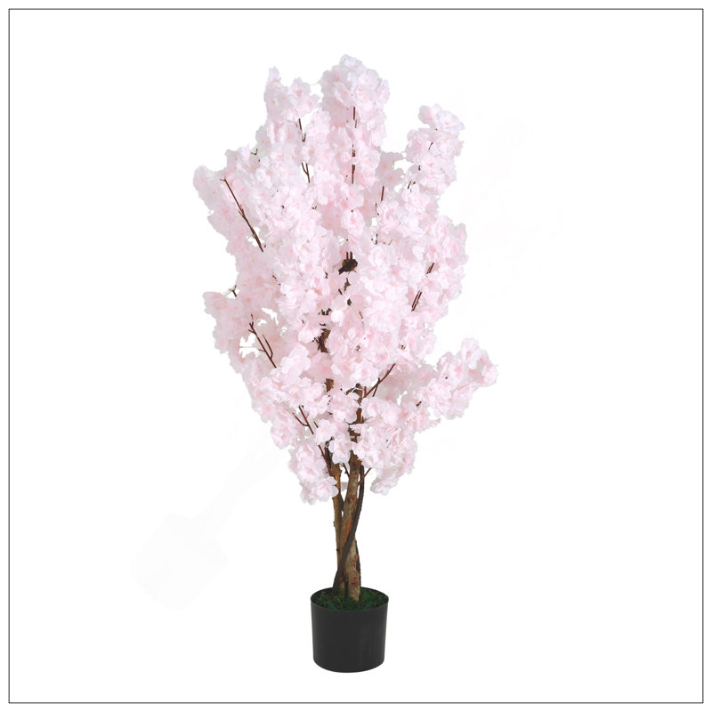 43" Artificial Cherry Blossom Tree With Pot