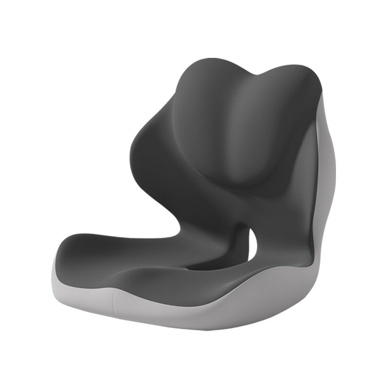 Coussin de chaise profilé haut de gamme en mousse à mémoire de forme conçu pour un confort optimal des hanches et de la colonne vertébrale au bureau, à la maison et en voiture.