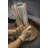 Fredrick Ramond Cosette Large Single Light Wall Sconce w/ Elongated Crystal-Cut Shade-65382867