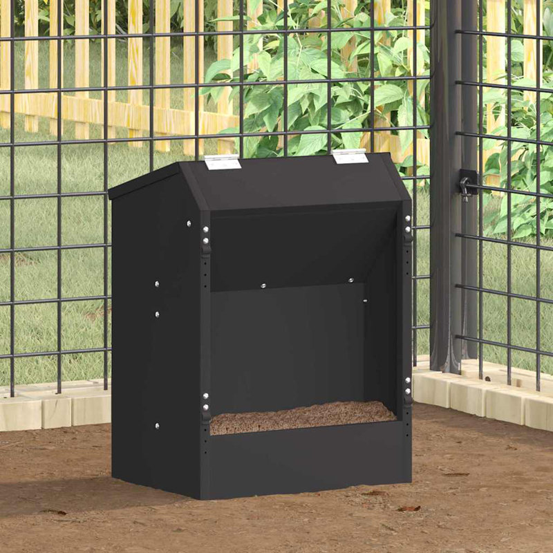 Small Animal Feeder, Black