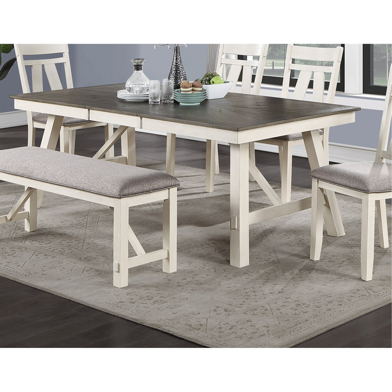 Calbert Solid Wood Dining Table