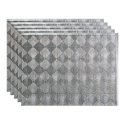 Panneau de dosseret décoratif en vinyle 18 po x 24 po FASÄDE Miniquattro