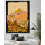 Champ de fleurs sur toile par Arty