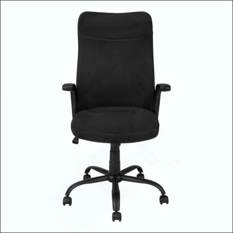 Chaise de bureau, hauteur réglable, pivotante, ergonomique, accoudoirs, bureau d'ordinateur, travail, filet, métal, contemporain, moderne