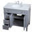 Rivers 36'' Single Bathroom Vanity with Marble Top-1757455120