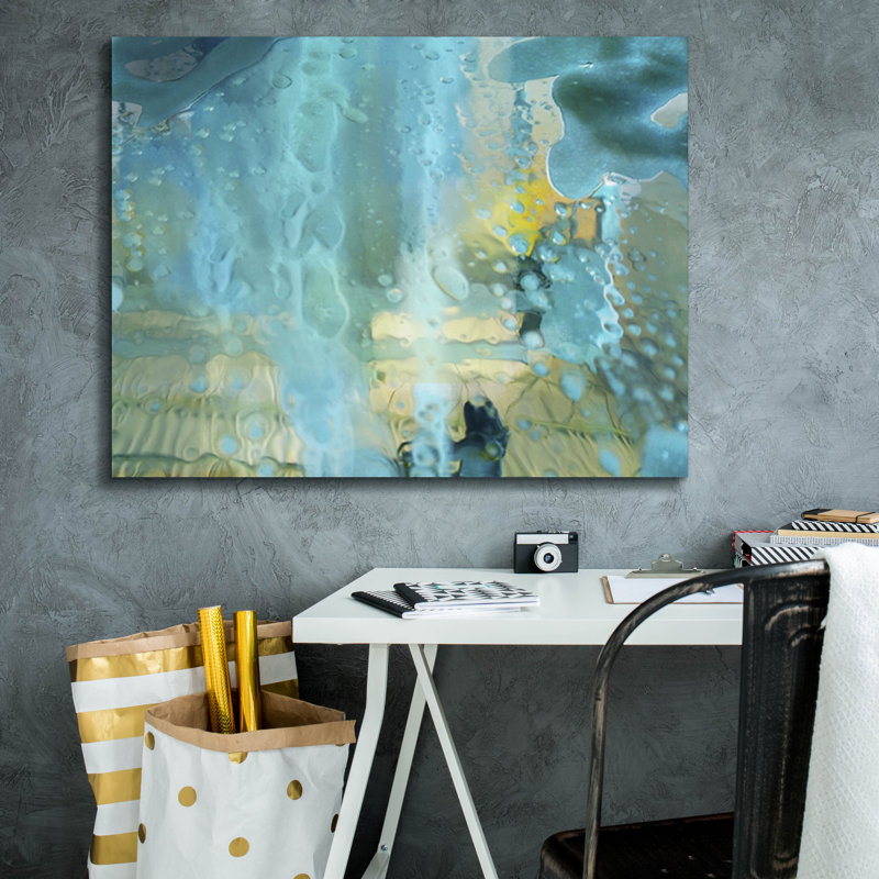  «Undertow 4» par Brittany Evans, art mural sur toile, 34 po x 26 po, H 26 po x l 34 po