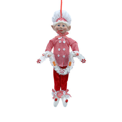 Elf de bonbon à suspendre