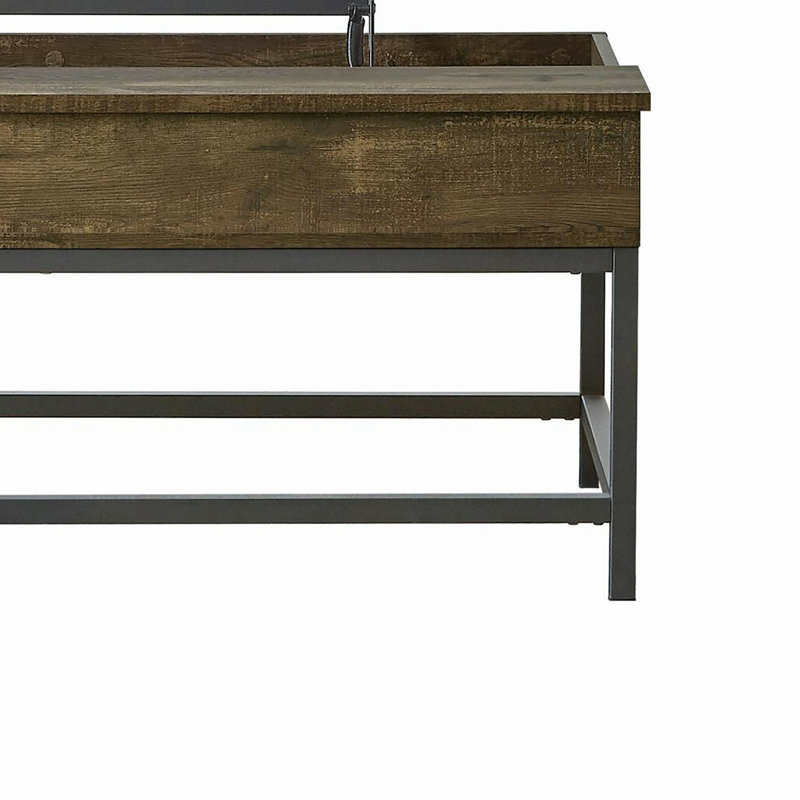 Table basse à plateau relevable