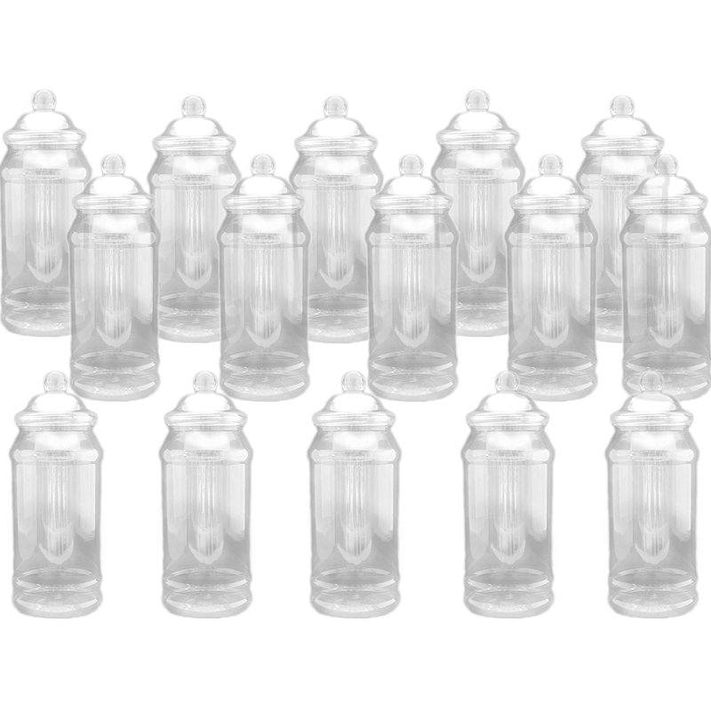 Jar - Set of 15, 19.50cm H x 8.90cm W x 8.90cm D