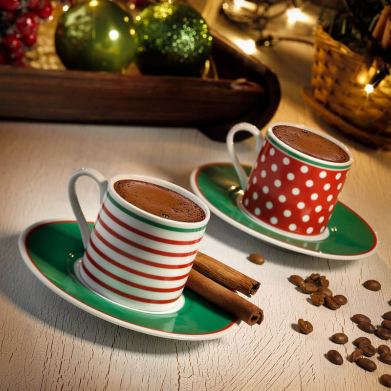Ensemble de tasses à espresso 2 pièces Caiden-John