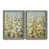 Toile avec cadre gris