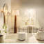 St. Germain Drink Table, Marbled Beige-288417174