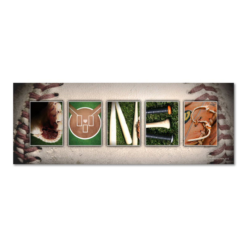Signe de nom d'art de baseball personnalisé, Oui