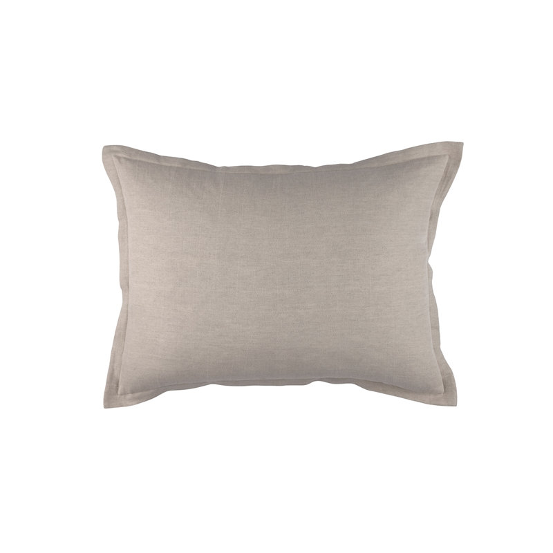 Rain Polyester Medium Bed Pillow, Beige, Standard