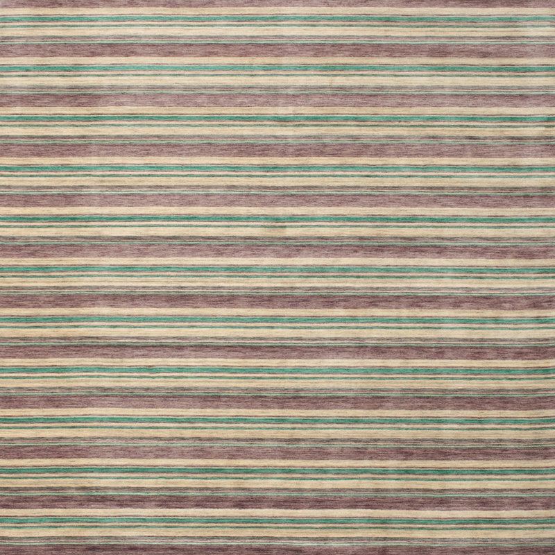 Striped Indoor Rug, Square 7'