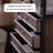 Industrial style iron storage cabinet bookcase