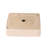 16"x12" White Ceramic Rectangular Vessel Bathroom Sink