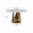 53" Round Marble Dining Table(Dining Table Only)-1765239602-1765239596