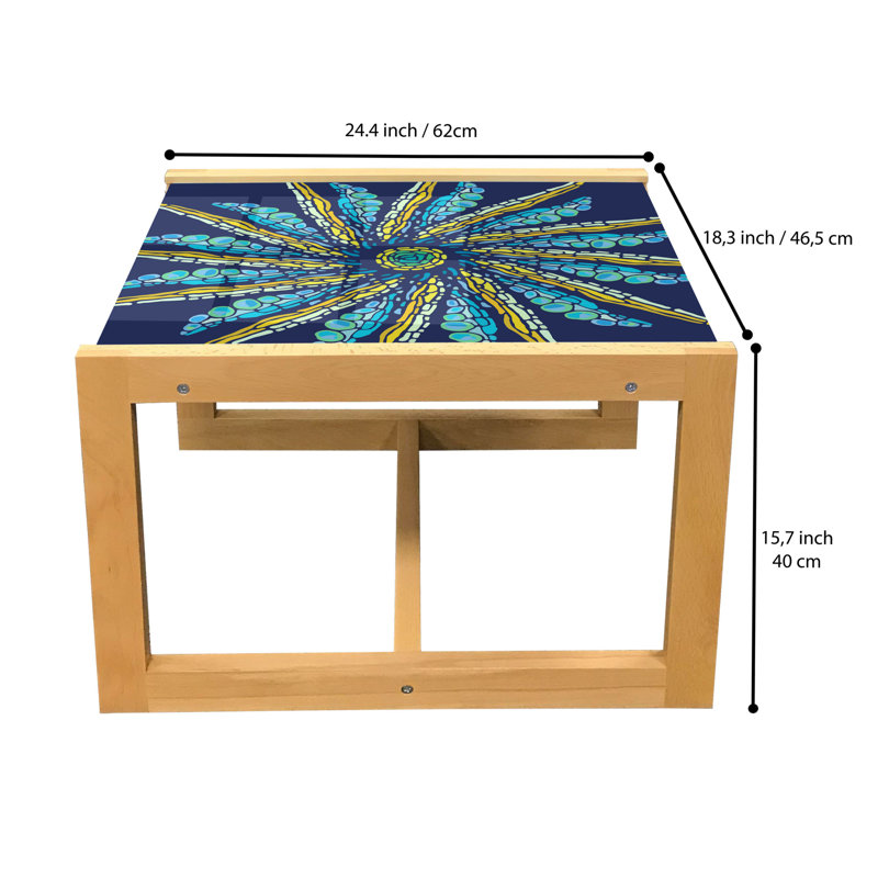 Jalaiya Sled Coffee Table, 62cm H x 46cm W x 40cm D