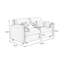 Canapé-lit convertible en tissu Green Cat-1526087949