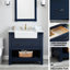 Meuble-lavabo double 60 po Farmington-957641603
