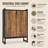 6-Tier Shoe Cabinet with Doors