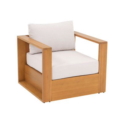 Emmett Eucalyptus Outdoor Lounge Chair
